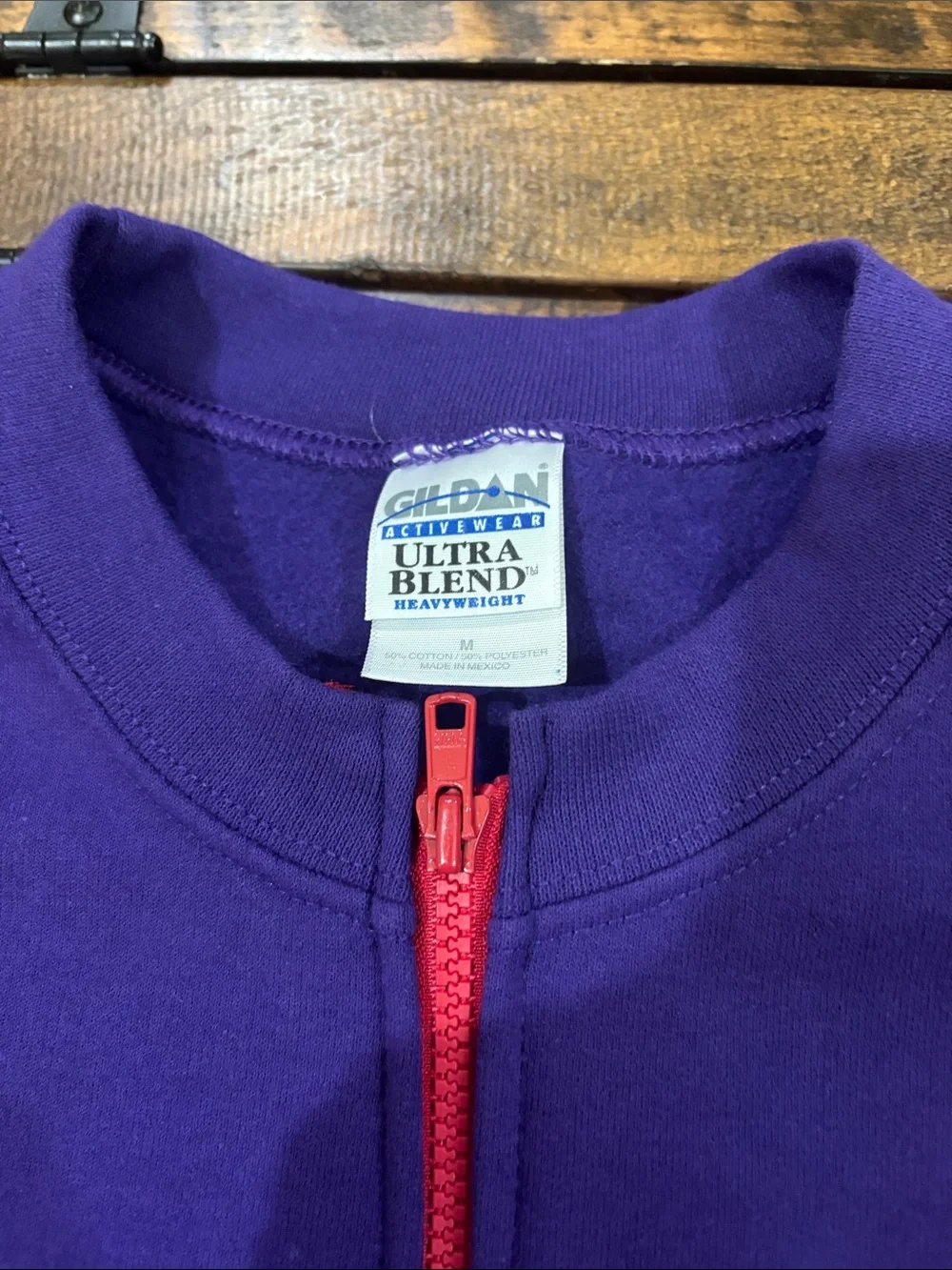 Red Hat Society  embroidered purple jacket size medium